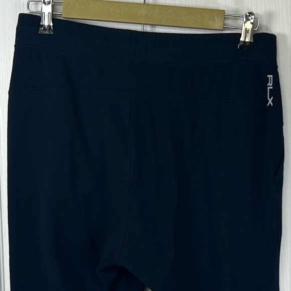 Ralph Lauren RLX Men’s Fleece Joggers Sweatpants Pockets Navy Blue Size Small - Picture 12 of 12